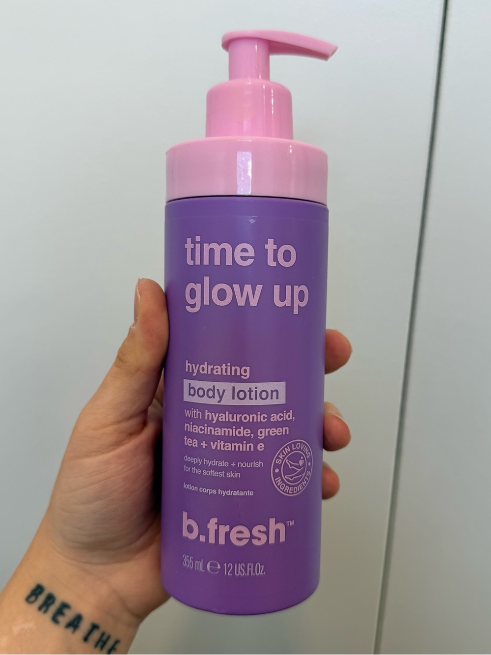 B.fresh body lotion